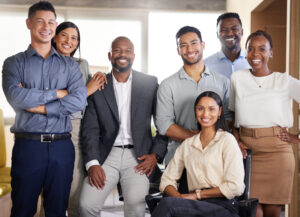 diverse workforce concept